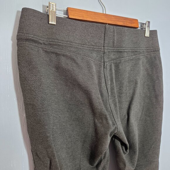 Loft Outlet Large Dark Gray Pull On Casual Mid Rise Ankle Leggings - Picture 7 of 11